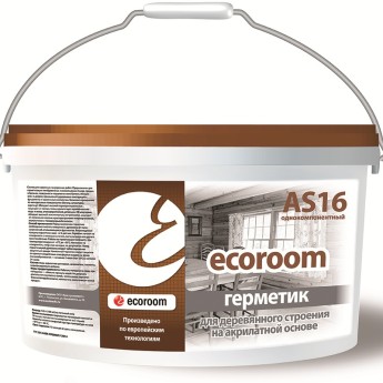 ГЕРМЕТИК ECOROOM AS 16 ДЛЯ ДЕРЕВЯННОГО СТРОЕНИЯ